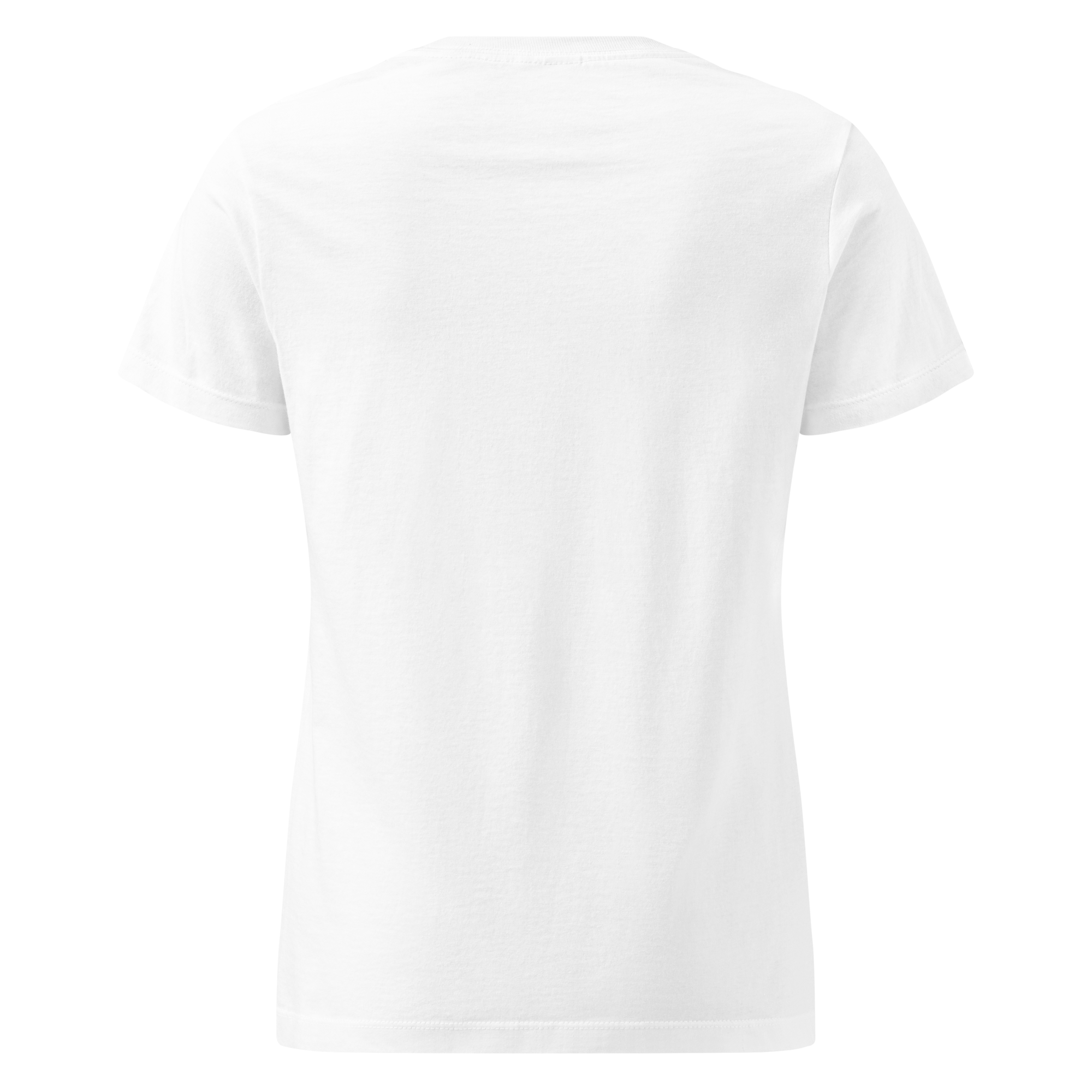 T-shirt cintré en coton blanc intense imprimé “Panscro” de Paradis Perdus® 2 Le KRUSH workshop boutique T-shirt cintré en coton blanc intense imprimé “Panscro” de Paradis Perdus® porté de dos