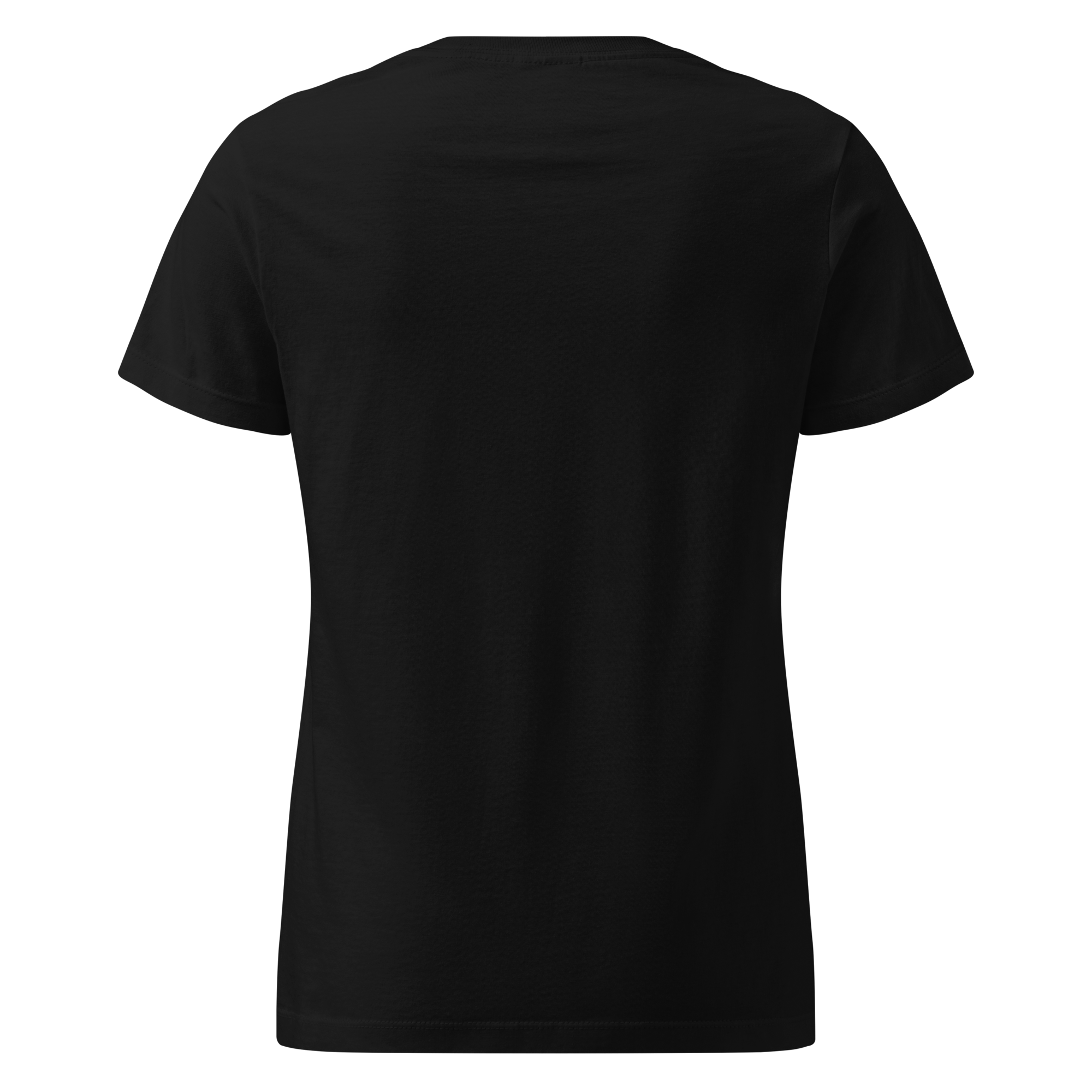 T-shirt cintré en coton noir profond imprimé “Panscro” de Paradis Perdus® 2 Le KRUSH workshop boutique T-shirt cintré en coton noir profond imprimé “Panscro” de Paradis Perdus® porté de dos