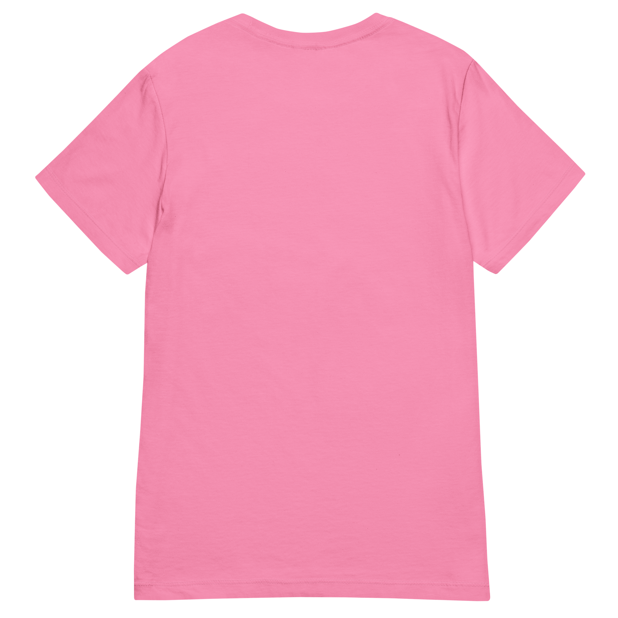 T-shirt cintré en coton rose bonbon imprimé “Panscro” de Paradis Perdus® 4 Le KRUSH workshop boutique T-shirt cintré en coton rose bonbon imprimé “Panscro” de Paradis Perdus® posé à plat de dos