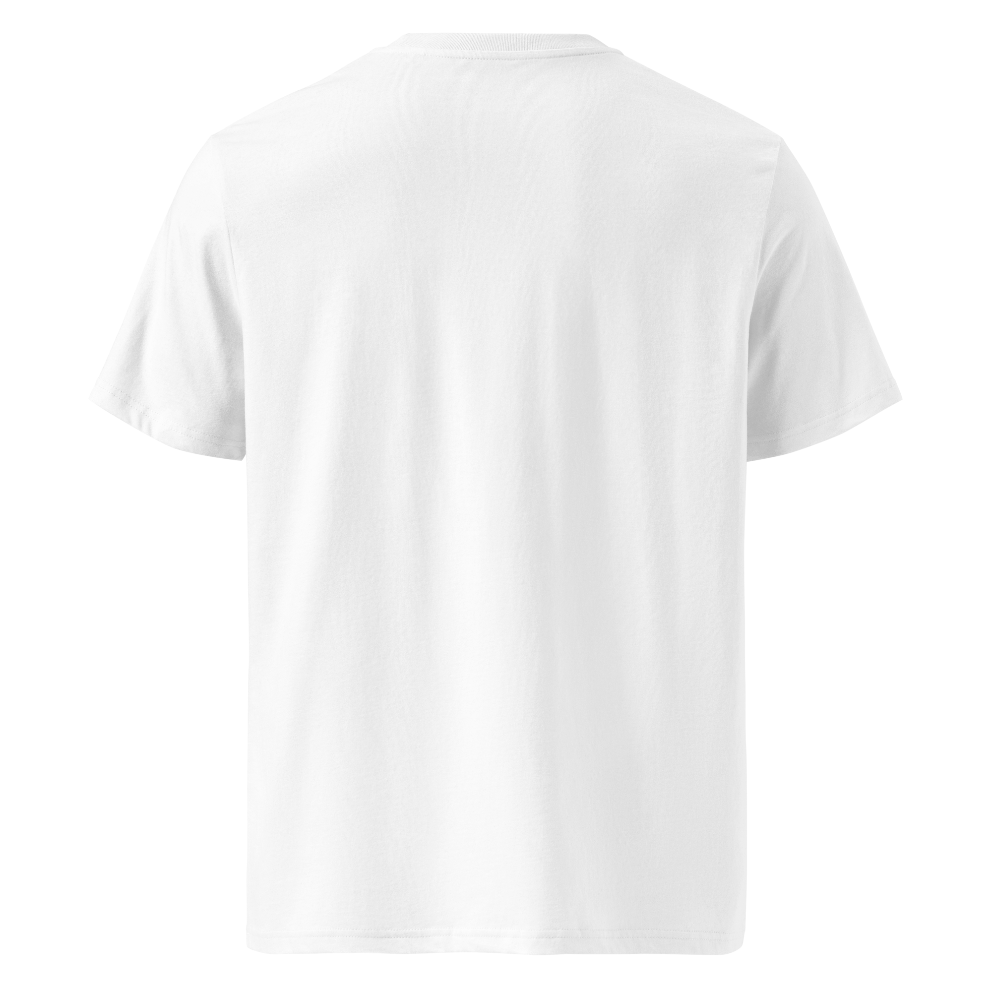 T-shirt en coton bio blanc intense imprimé “Panscro” de Paradis Perdus® 2 Le KRUSH workshop boutique T-shirt en coton bio blanc intense imprimé “Panscro” de Paradis Perdus® porté de dos
