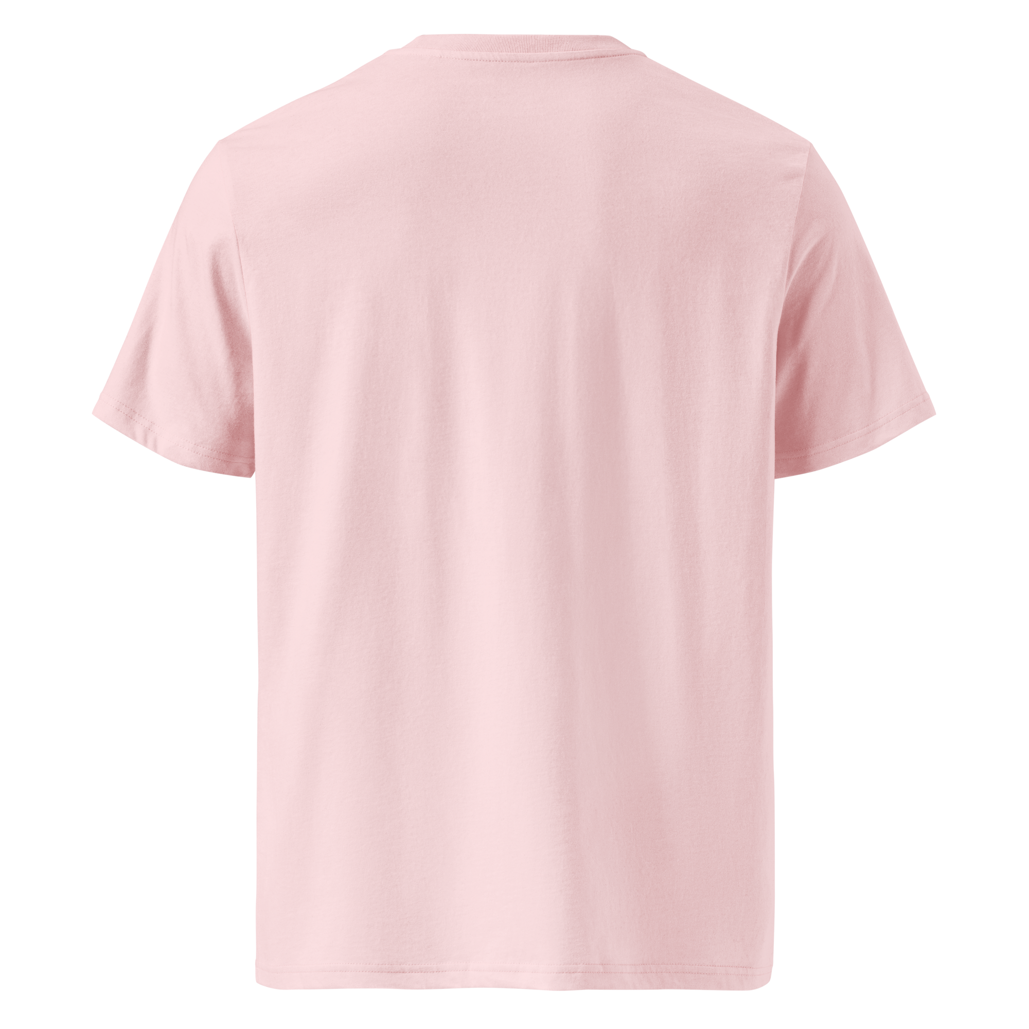 T-shirt en coton bio rose cuisse de nymphe imprimé “Panscro” de Paradis Perdus® 2 Le KRUSH workshop boutique T-shirt en coton bio rose cuisse de nymphe imprimé “Panscro” de Paradis Perdus® porté de dos
