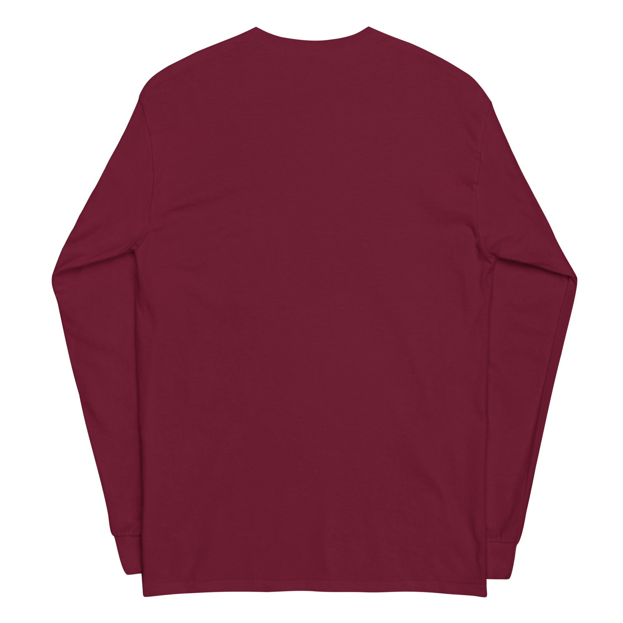 T-shirt manches longues en coton prune violette imprimé “Sfogliatelle” de Paradis Perdus® 4 Le KRUSH workshop boutique T-shirt manches longues en coton prune violette imprimé “Sfogliatelle” de Paradis Perdus® posé à plat de dos