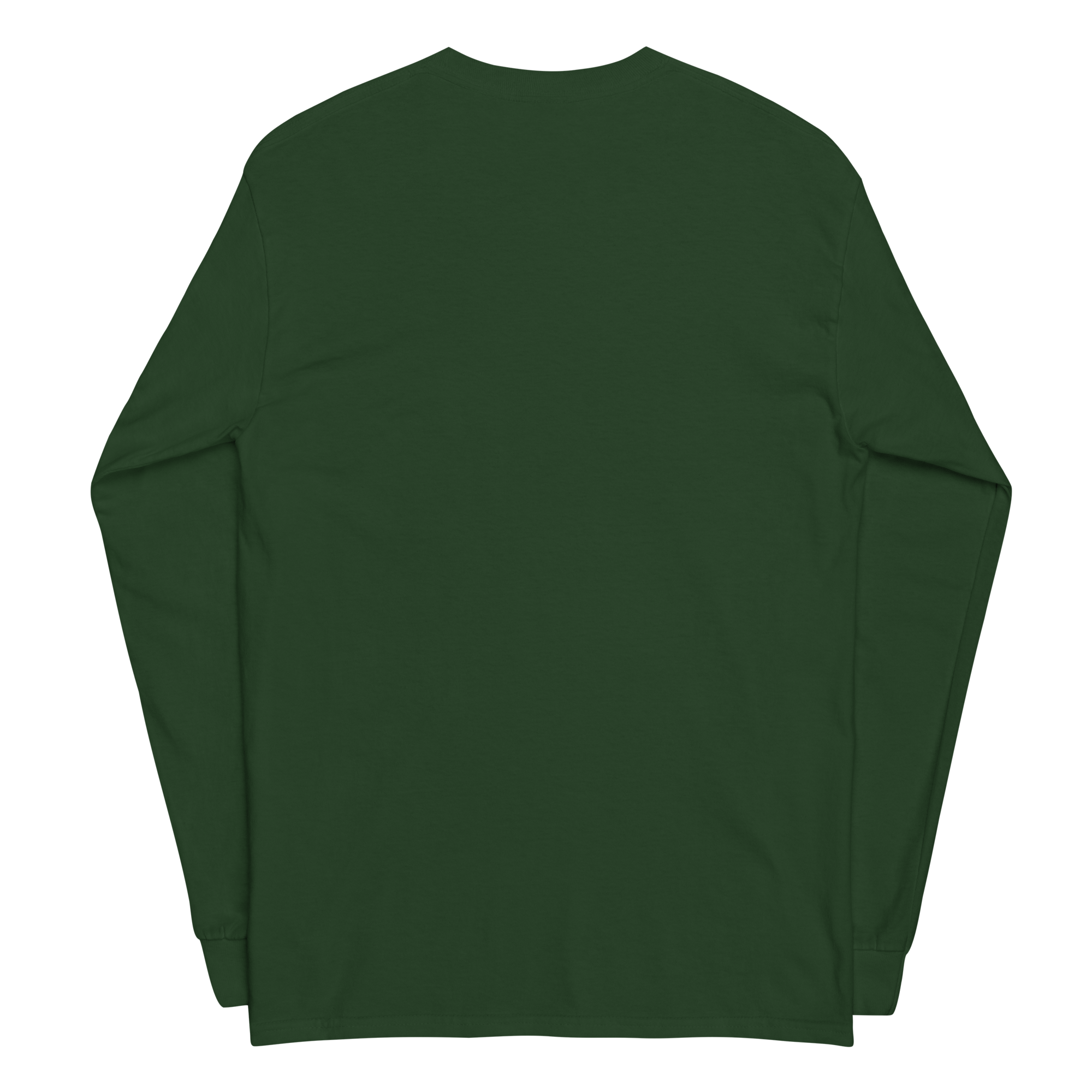 T-shirt manches longues en coton vert sapin imprimé “Sfogliatelle” de Paradis Perdus® 2 Le KRUSH workshop boutique T-shirt manches longues en coton vert sapin imprimé “Sfogliatelle” de Paradis Perdus® porté de dos